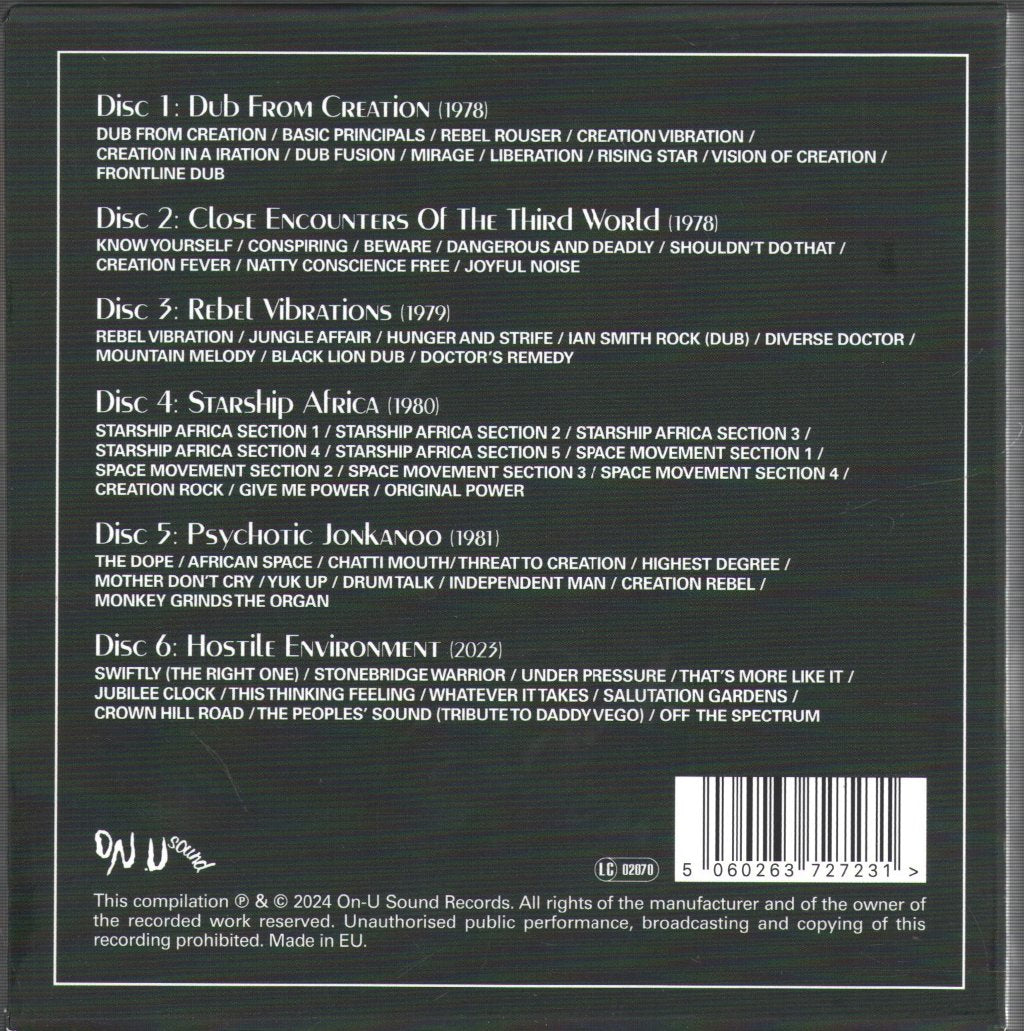 Creation Rebel - High Above Harlesden 1978 - 2023 - Cd Set