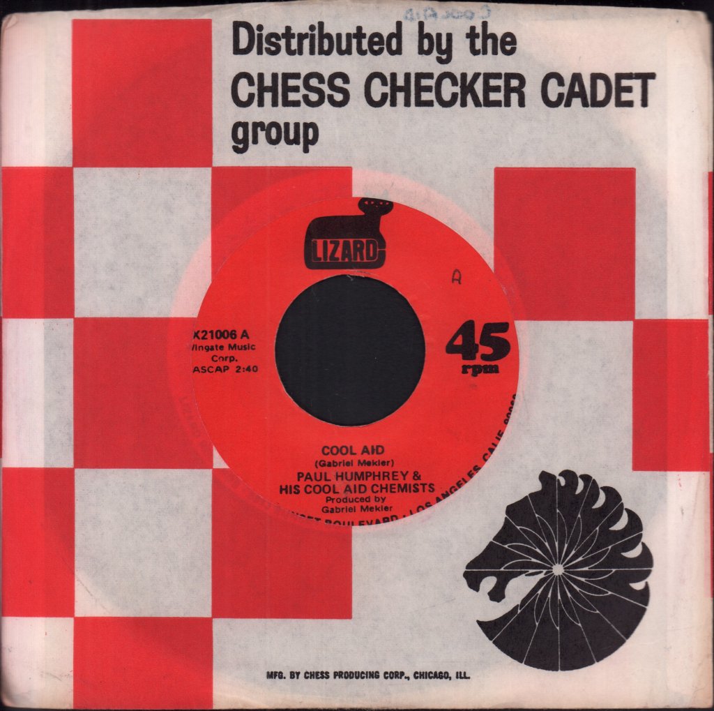 Paul Humphrey And His Cool Aid Chemists - Cool Aid - 7 Inch