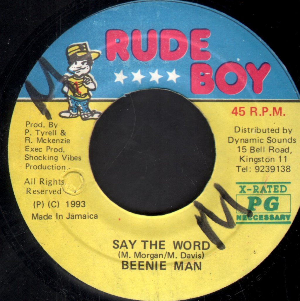 Beenie Man - Say The Word - 7 Inch
