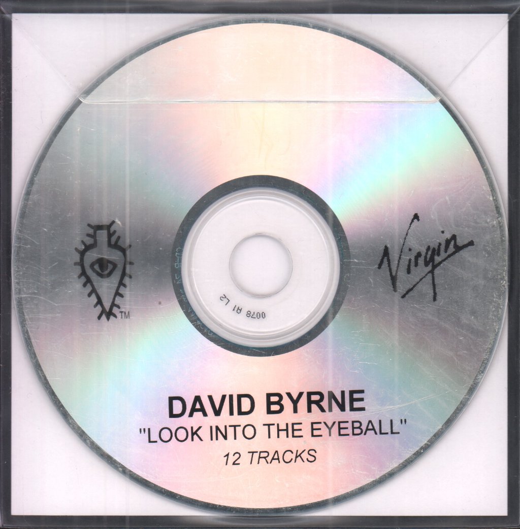 David Byrne - Look Into The Eyeball - Cdr