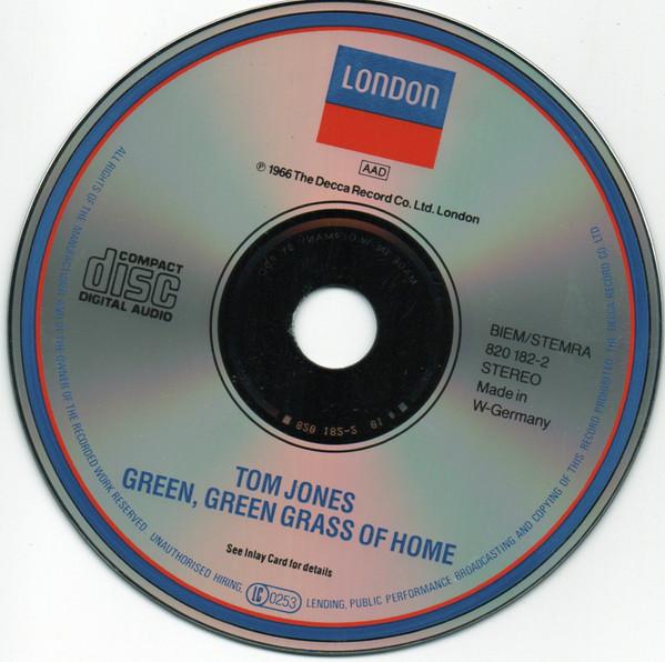 Tom Jones - Green, Green Grass Of Home - Cd