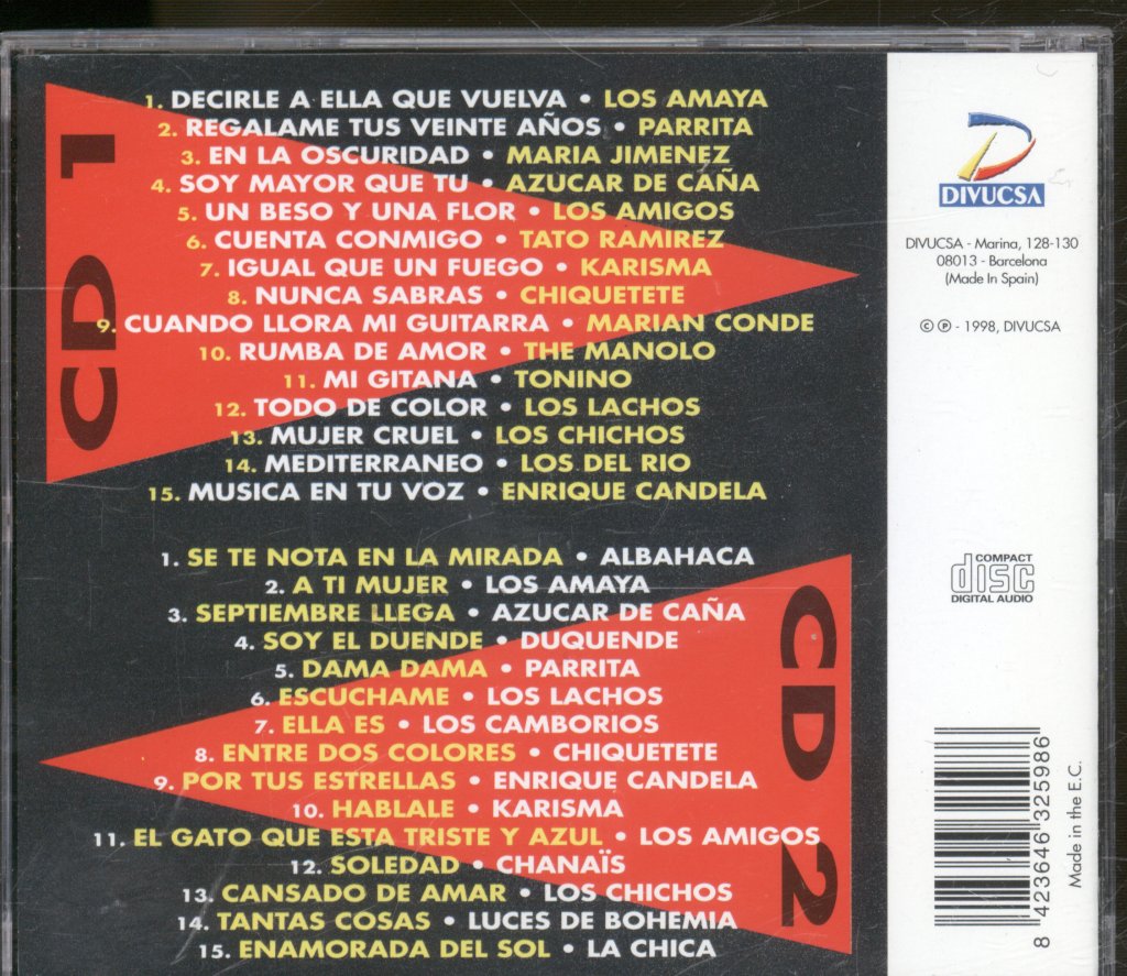 Various Artists - Baladas Rumberas - Double Cd