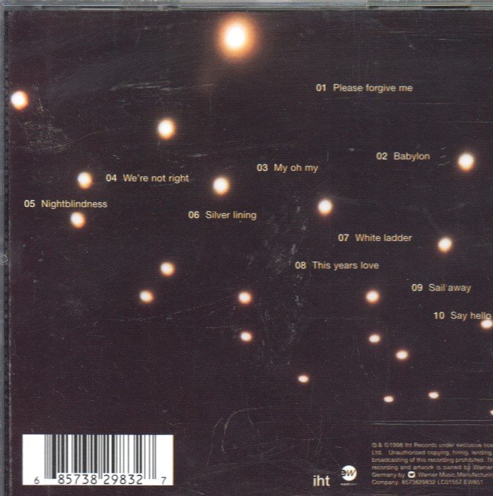 David Gray - White Ladder - Cd