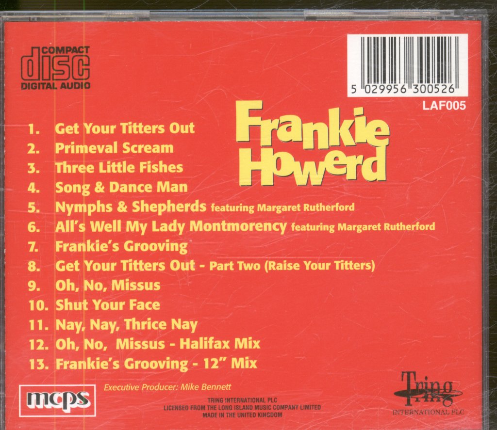 Frankie Howerd - Song & Dance Collection - Cd