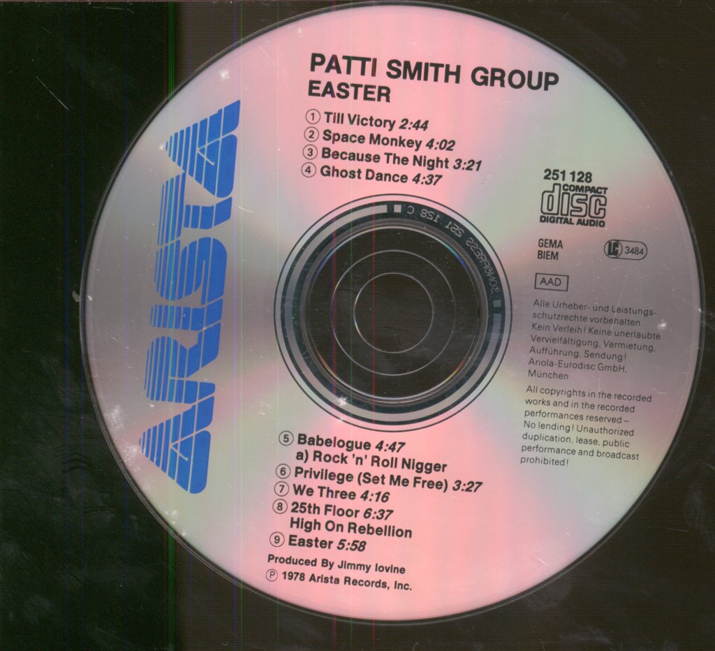 Patti Smith Group - Easter - Cd