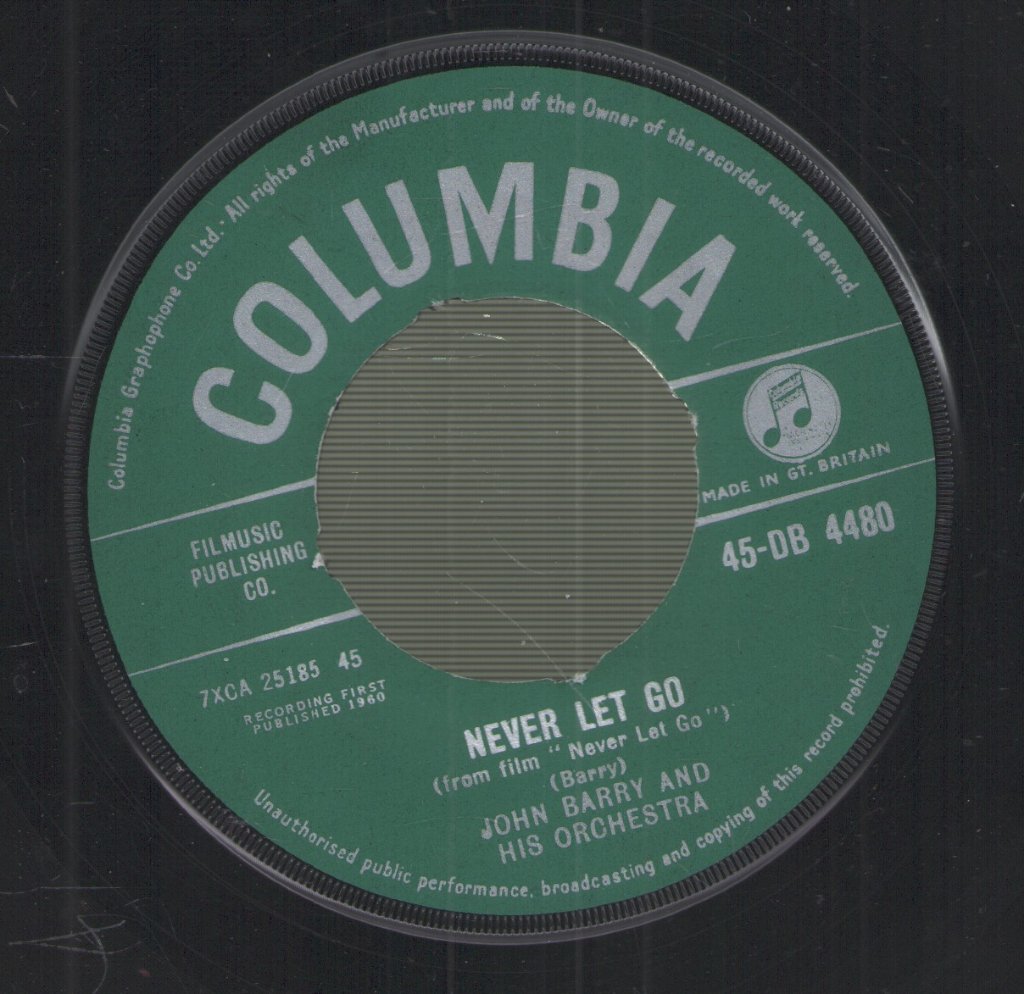 John Barry (Soundtracks) - Blueberry Hill - 7 Inch