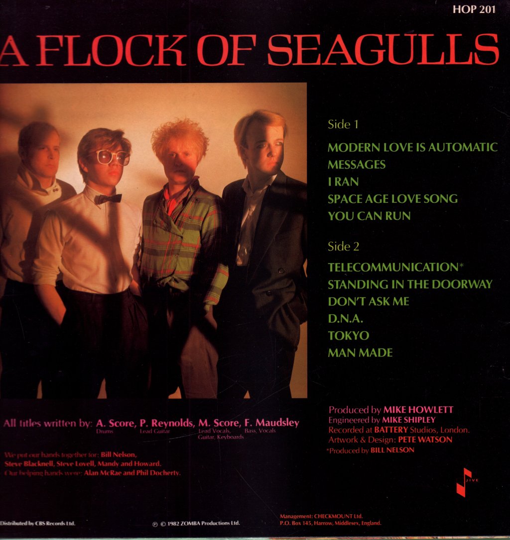 A Flock Of Seagulls - A Flock Of Seagulls - Lp
