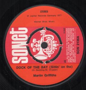 Martin Griffiths - Dock Of The Bay - 7 Inch