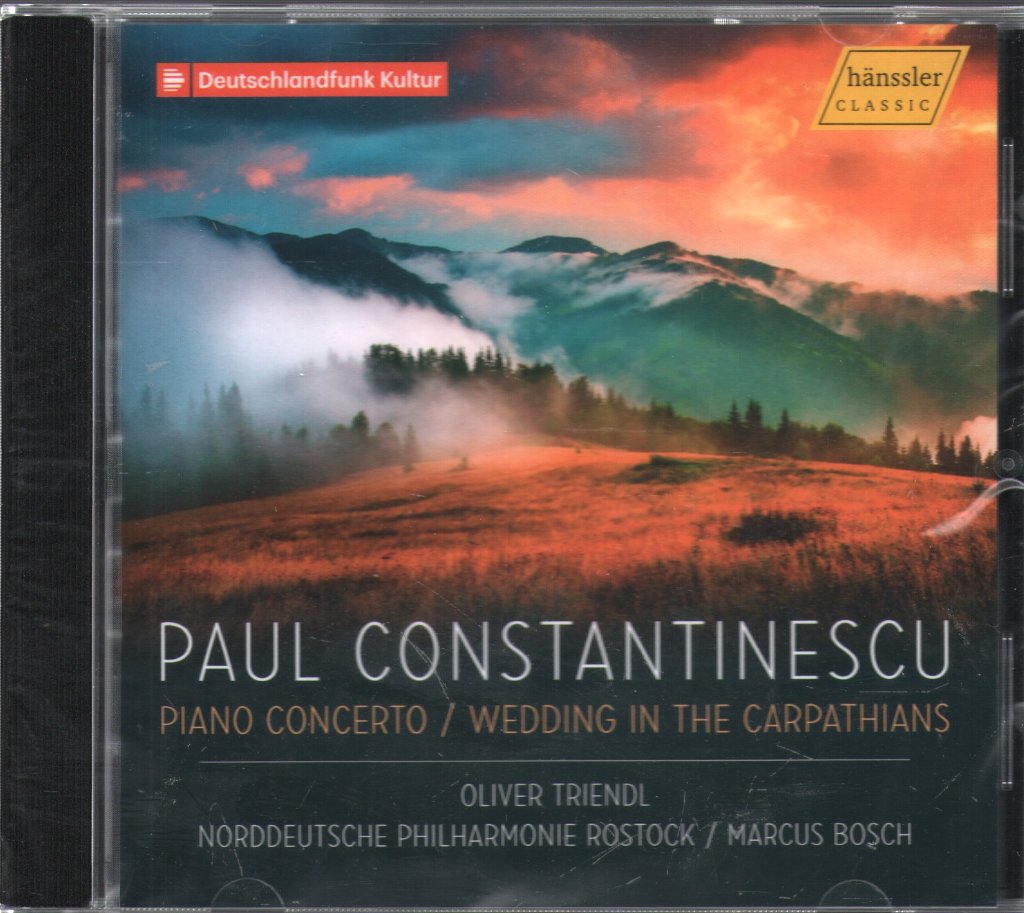 Paul Constantinescu - Piano Concerto; Wedding In The Carpathians - Cd