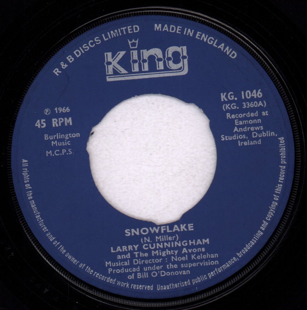 Larry Cunningham - Snowflake - 7 Inch
