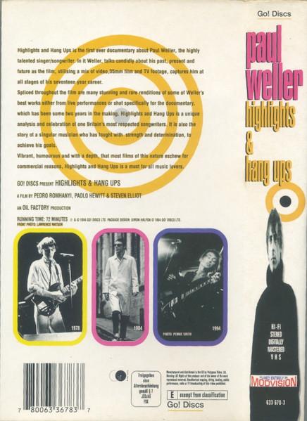 Paul Weller - Highlights & Hang Ups - Video