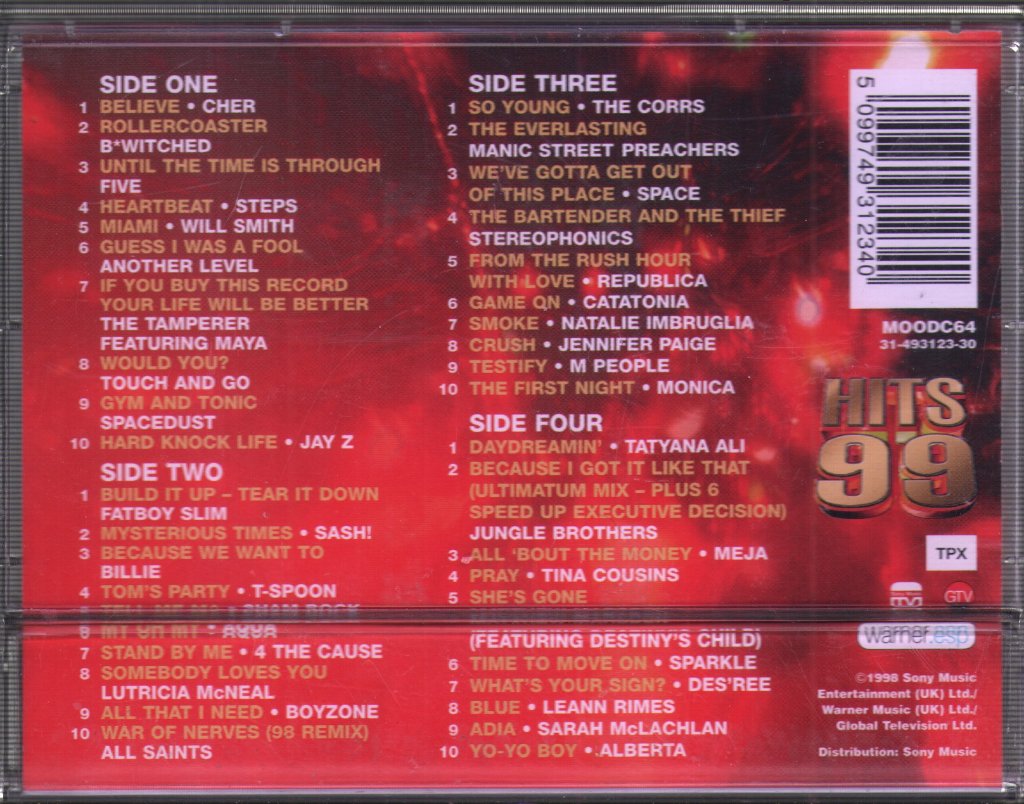 Various Artists - Hits 99 - Double Cassette