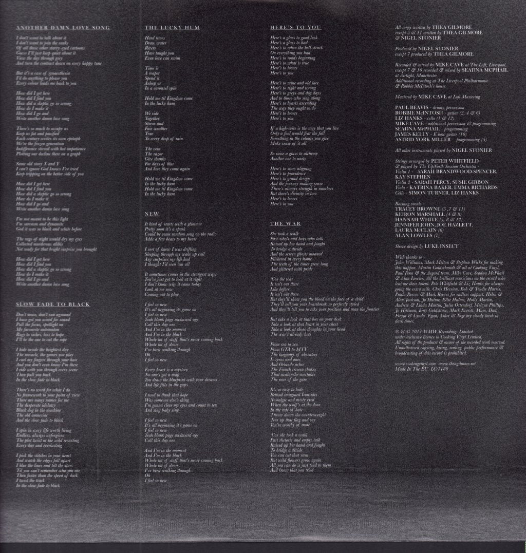 Thea Gilmore - Counterweight - Double Lp