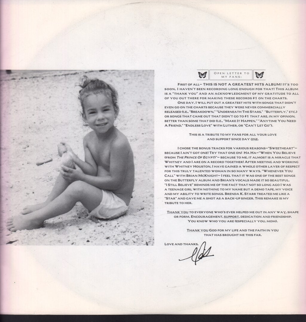 Mariah Carey - #1's - Double Lp