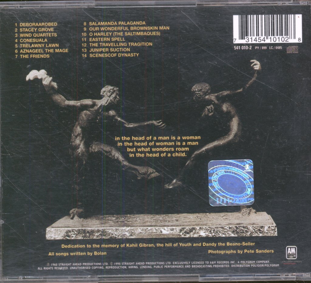 Tyrannosaurus Rex - Prophets, Seers & Sages, The Angels Of The Ages - Cd