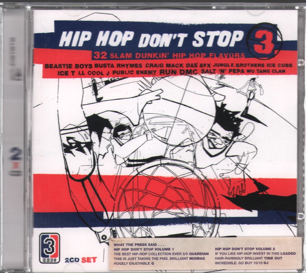 Various Artists - Hip Hop Don't Stop 3 - Double Cd