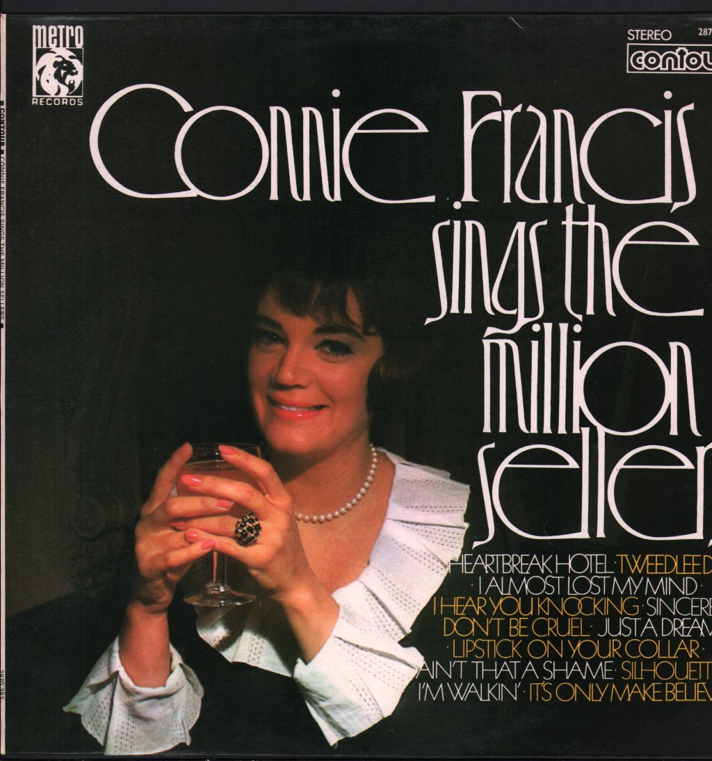 Connie Francis - Sings The Million Sellers - Lp