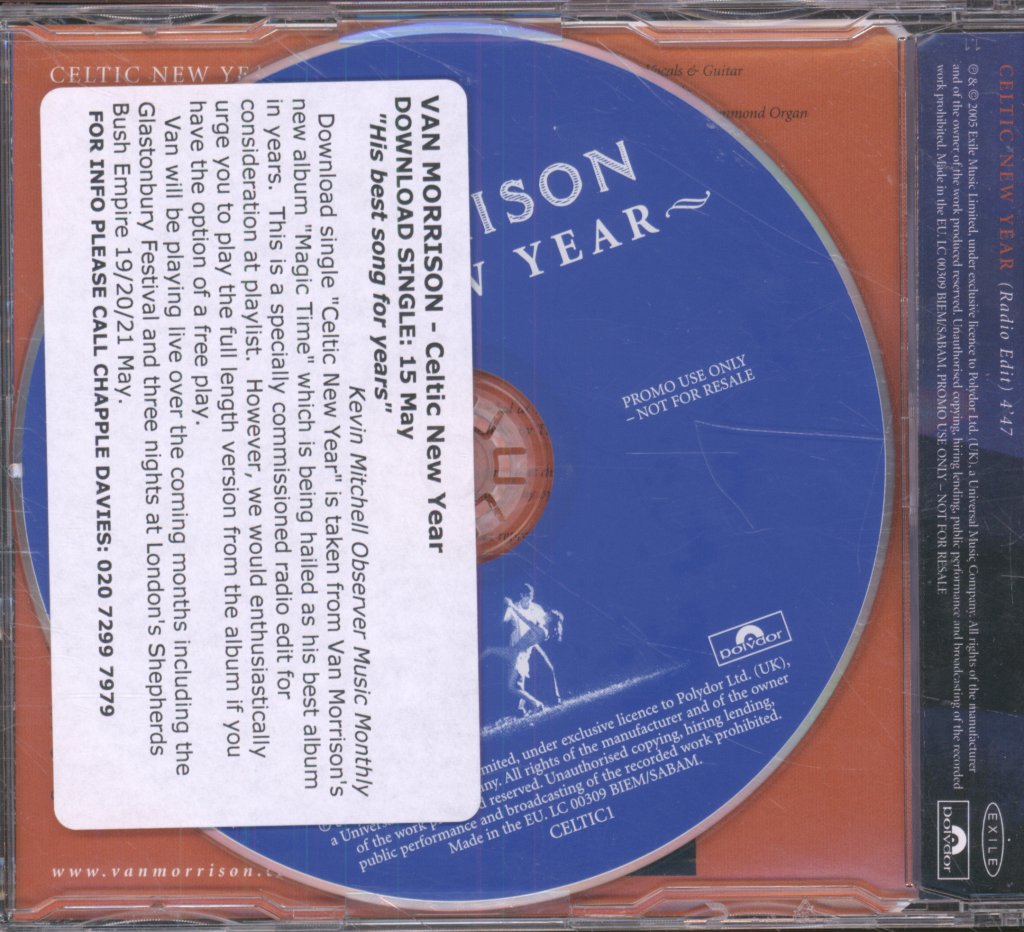 Van Morrison - Celtic New Year - Cd