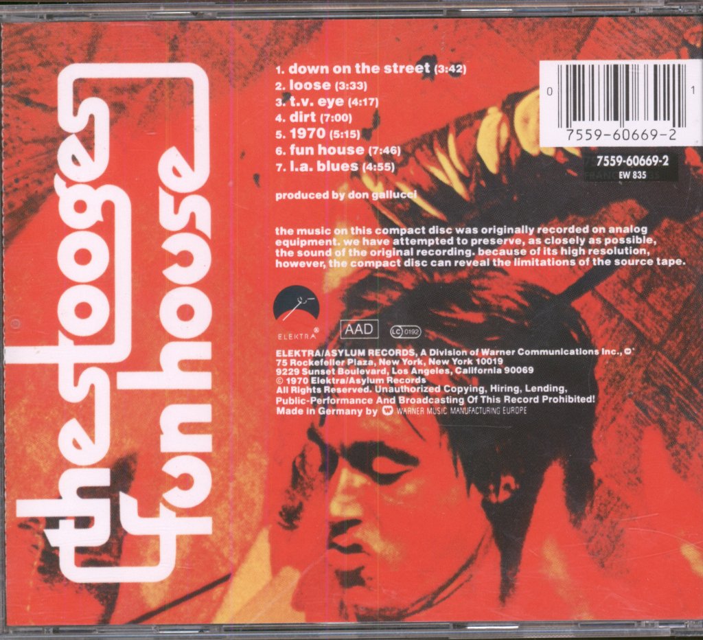 Stooges - Fun House - Cd