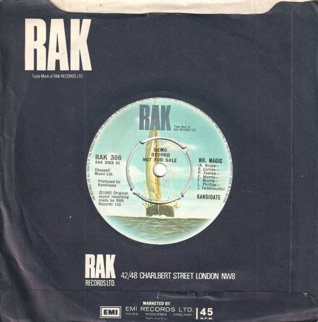 Kandidate - Let Me Rock You - 7 Inch