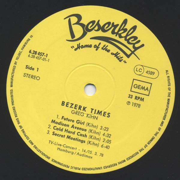 Various Artists - Bezerk Times - Double Lp