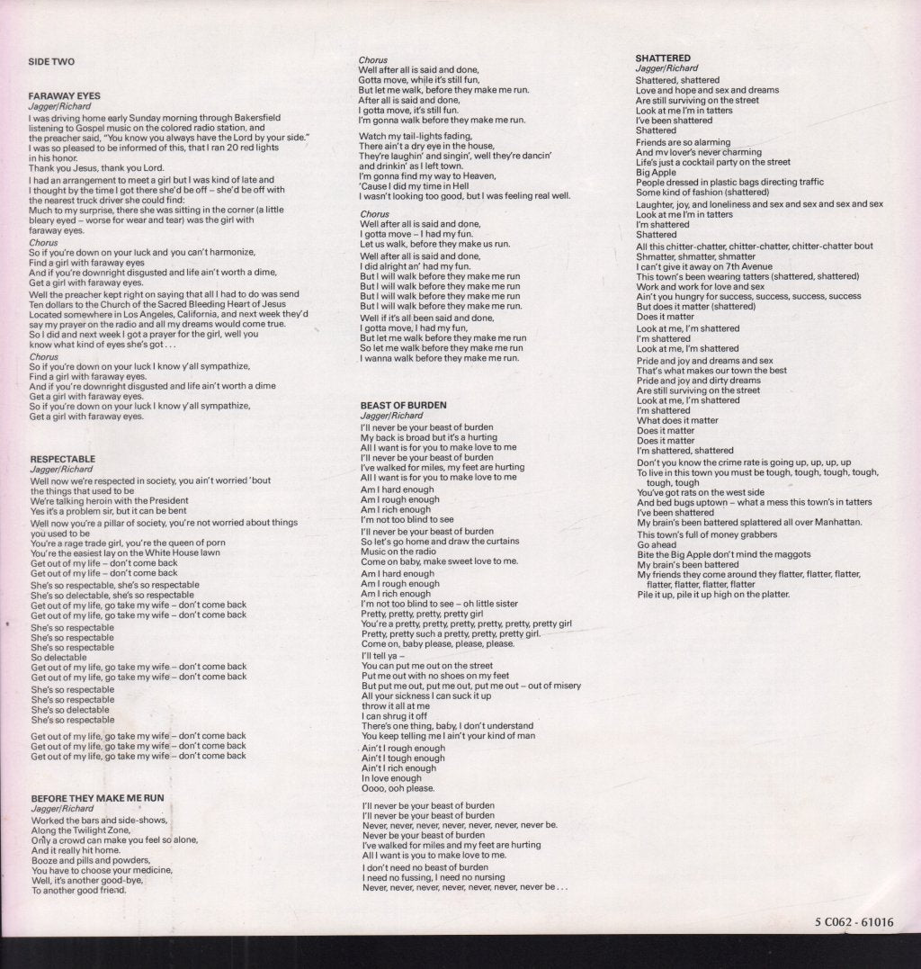 Rolling Stones - Some Girls - Lp