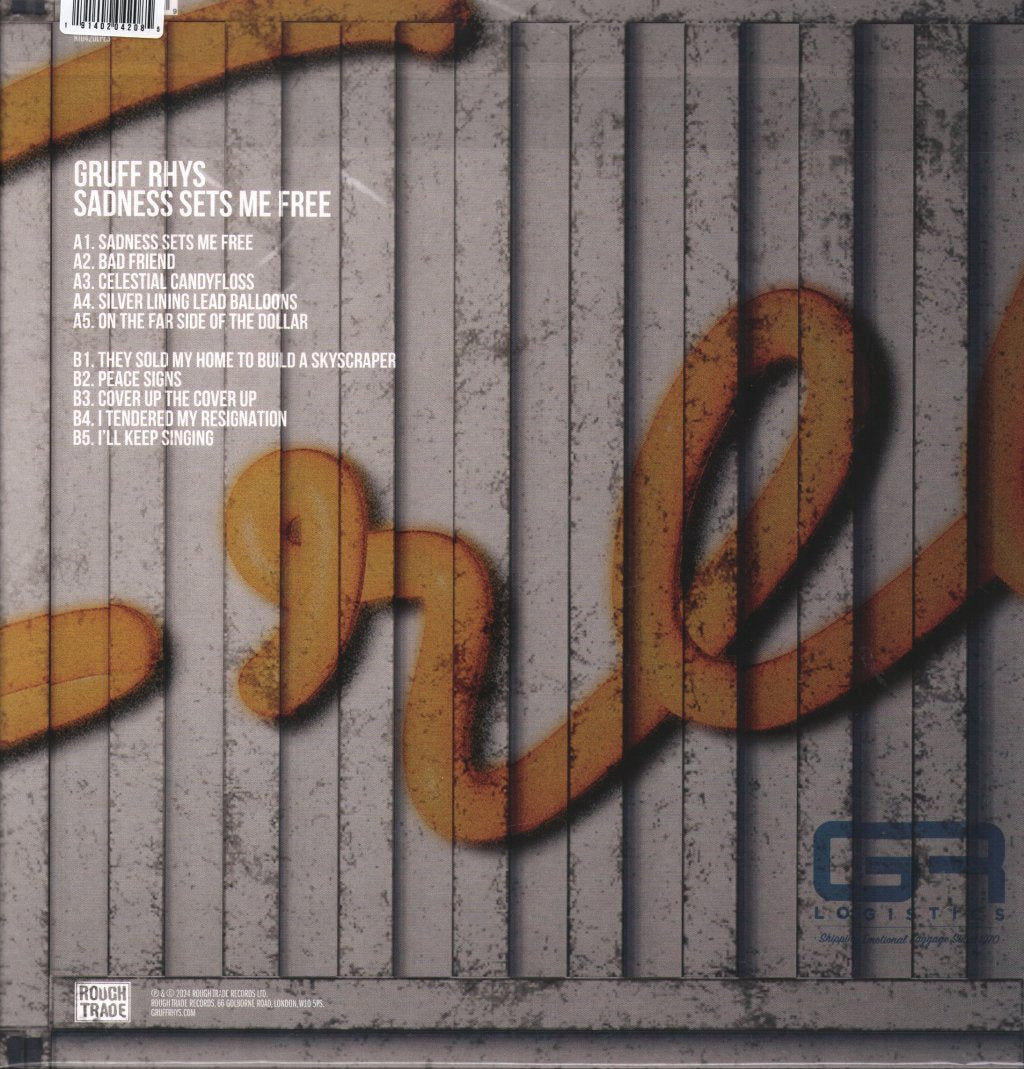 Gruff Rhys - Sadness Sets Me Free (Dinked Edition #264) - Lp