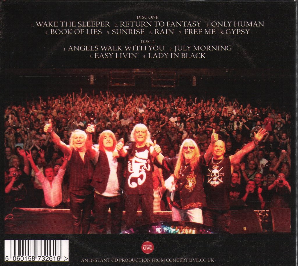 Uriah Heep - Official Bootleg - 19.12.2009 Gusswerk, Salzburg - Cd Set
