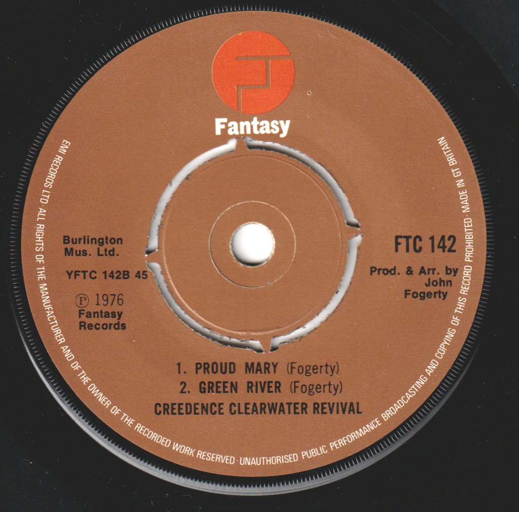 Creedence Clearwater Revival - Bad Moon Rising - 7 Inch