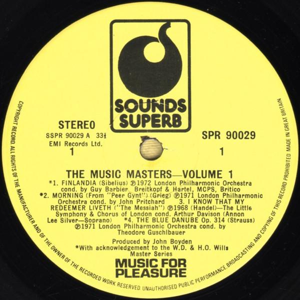 Various Artists - Music Masters Volume One - Lp