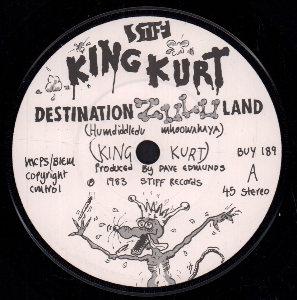 King Kurt - Destination Zululand - 7 Inch