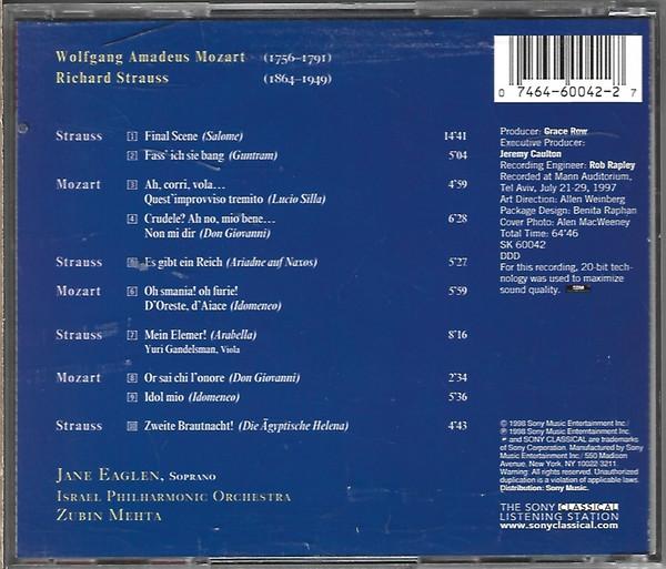 Jane Eaglen, Israel Philharmonic Orchestra, Zubin Mehta - Mozart & Strauss - Cd