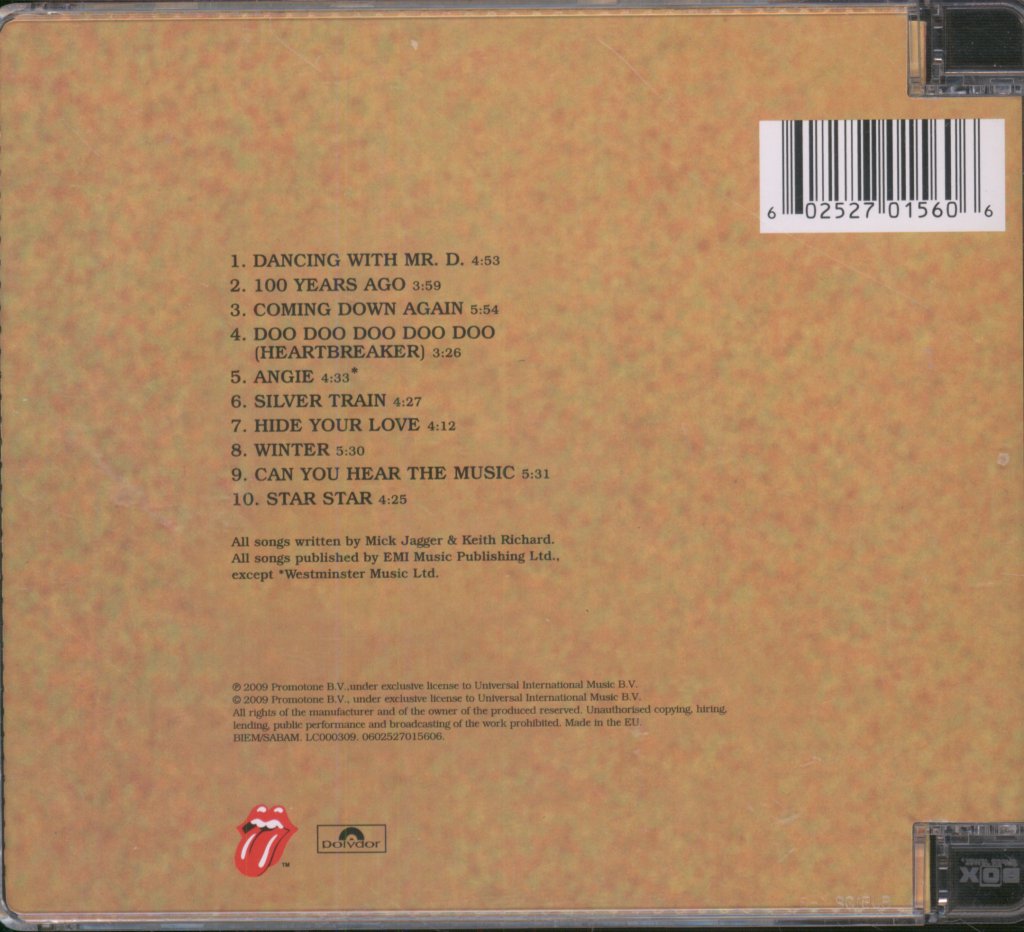 Rolling Stones - Goats Head Soup - Cd