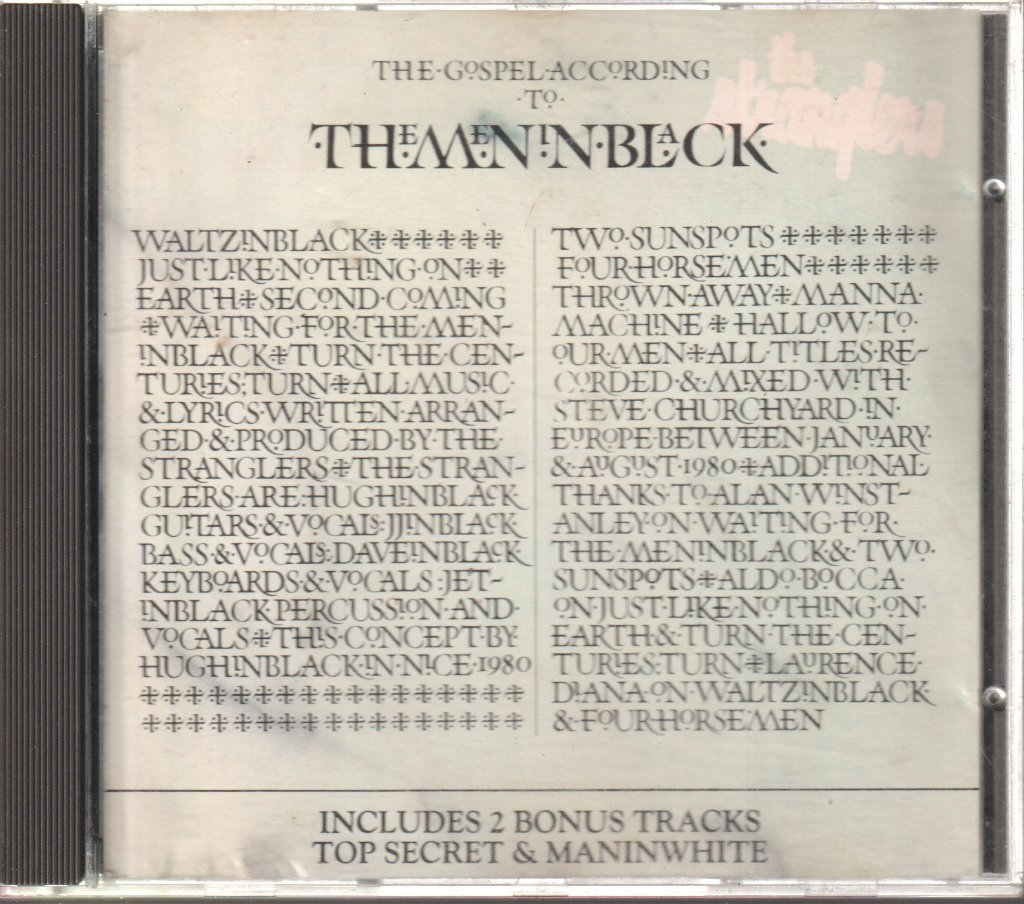 Stranglers - (The Gospel According To) The Meninblack - Cd