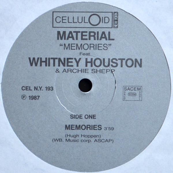 Material Whitney Houston Featuring Archie Shepp - Memories - 12 Inch