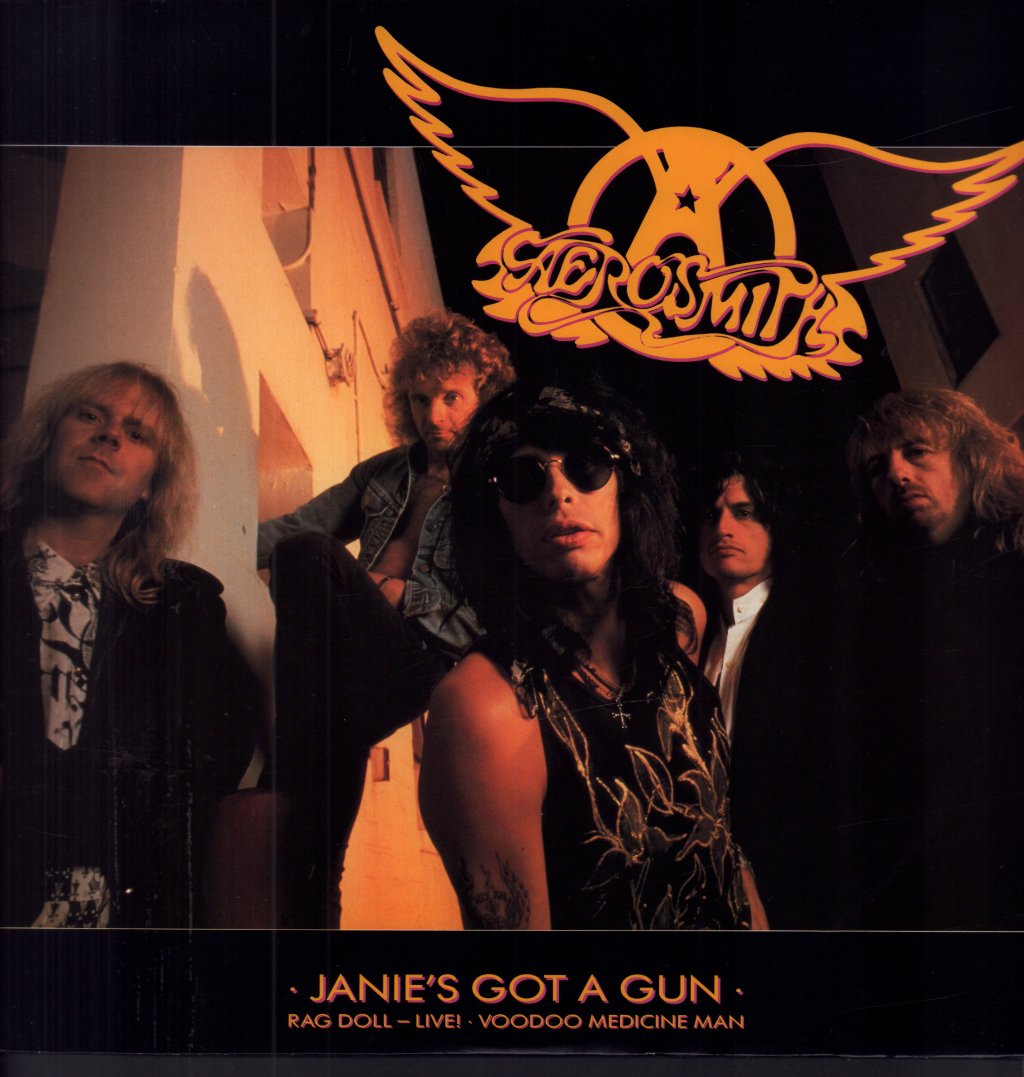 Aerosmith - Janie's Got A Gun - 12 Inch