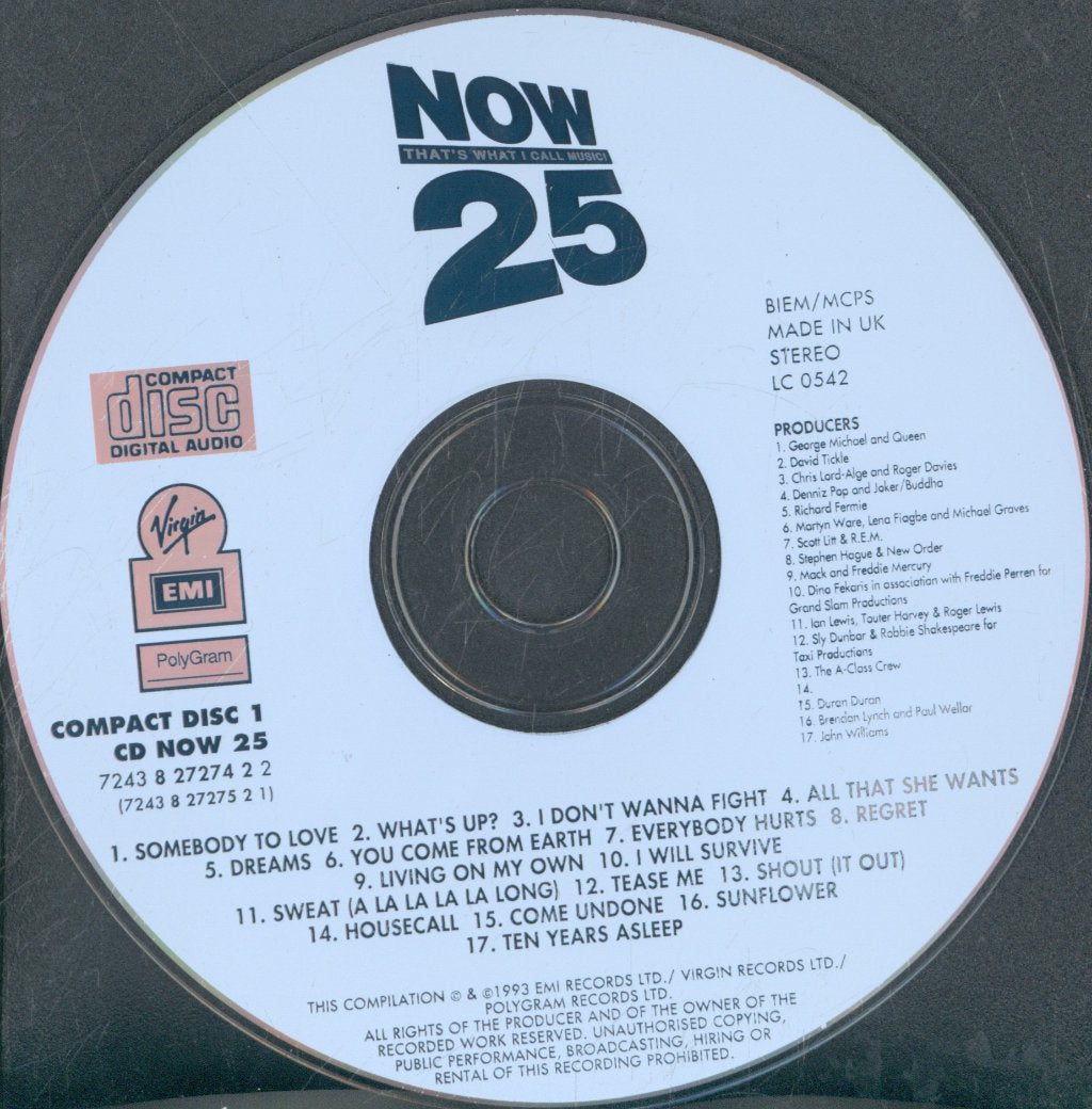Various Artists - Now That's What I Call Music! 25 - Double Cd