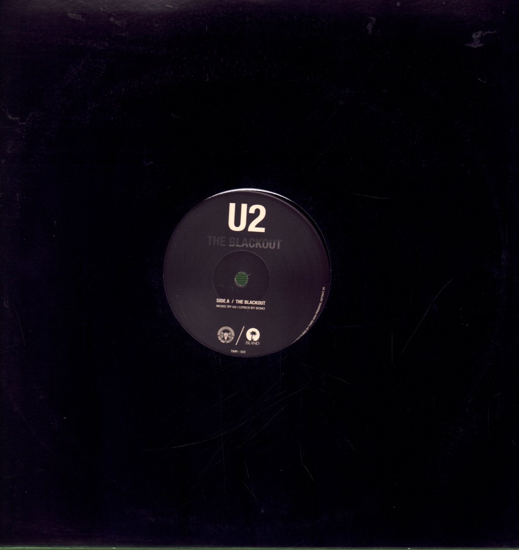 U2 - Blackout - 12 Inch
