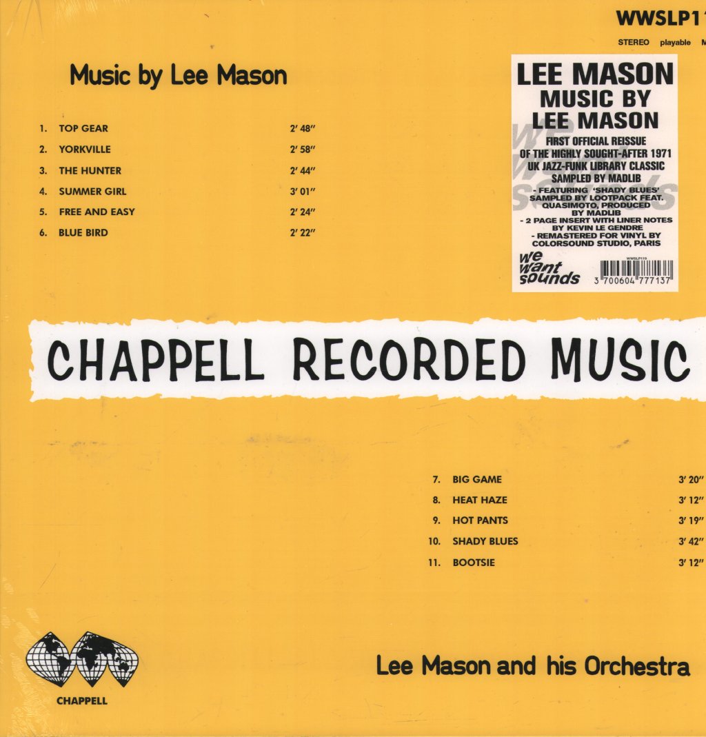 Lee Mason & His Orchestra - Music By Lee Mason - Lp