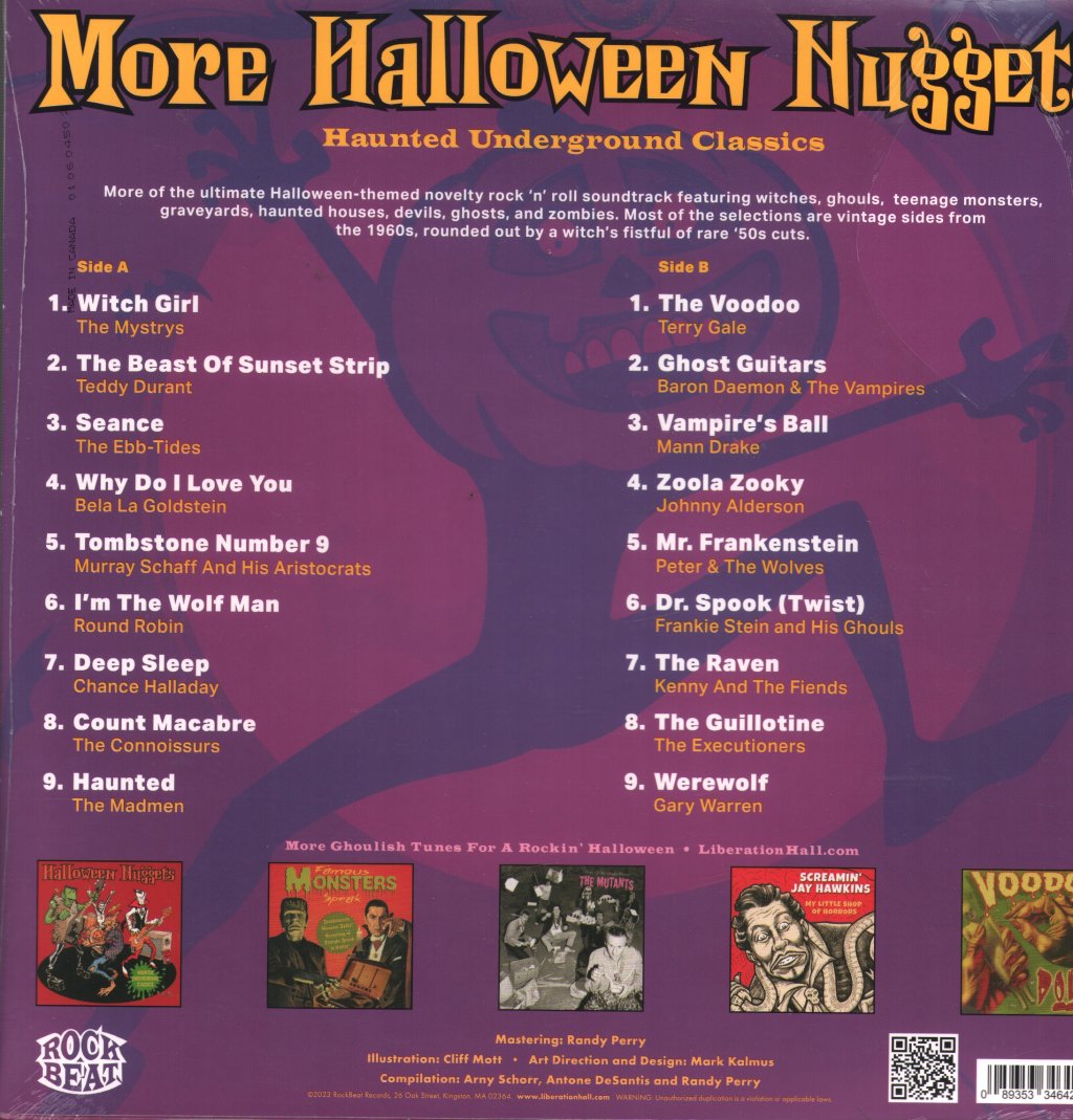 Various Artists - More Halloween Nuggets - Lp