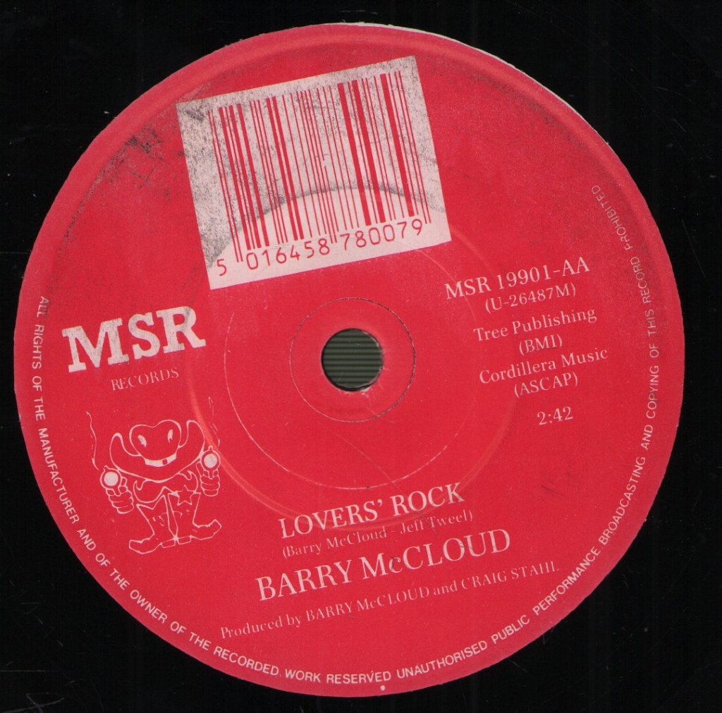 Barry Mccloud - Lady Rodeo Rider - 7 Inch