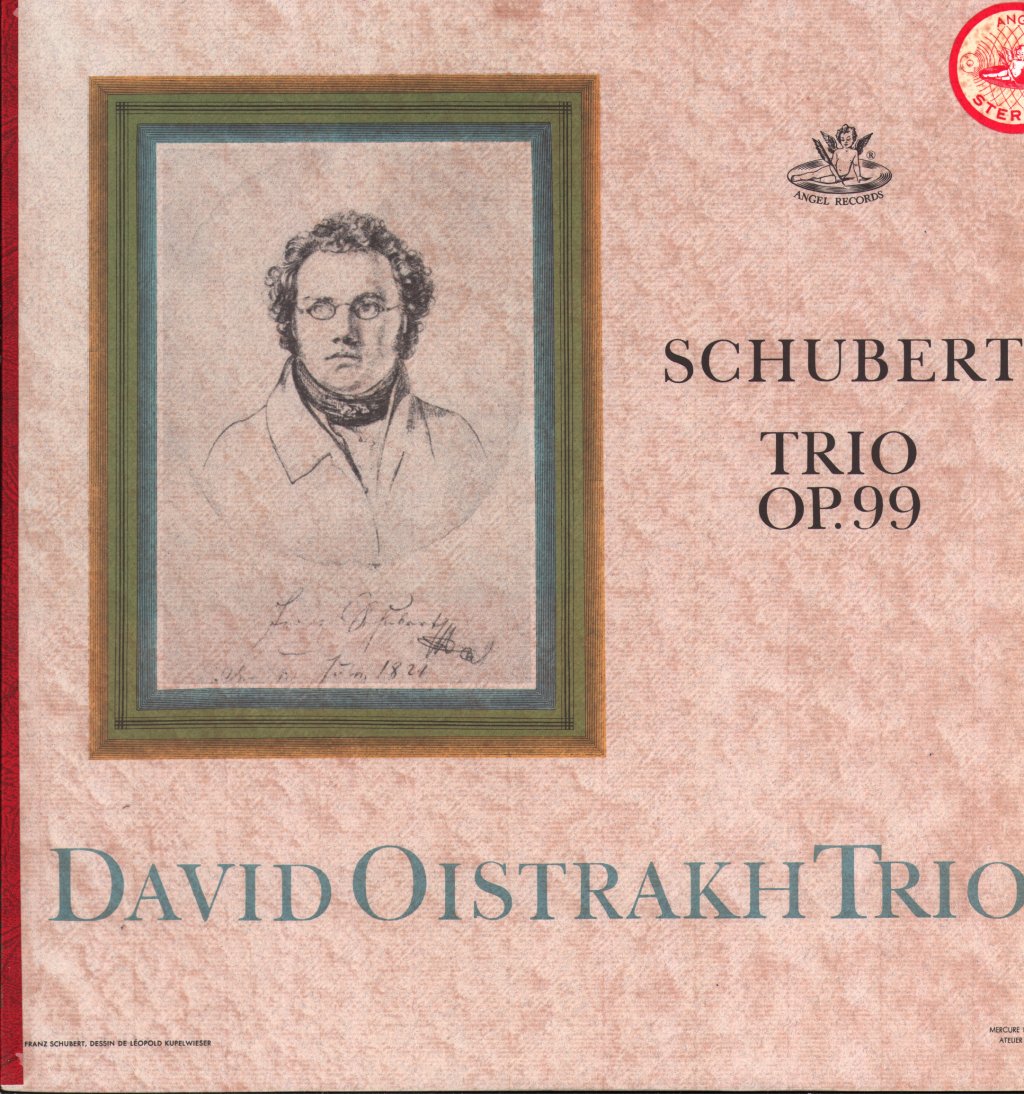 David Oistrakh Trio - Schubert Trio Op. 99 - Lp