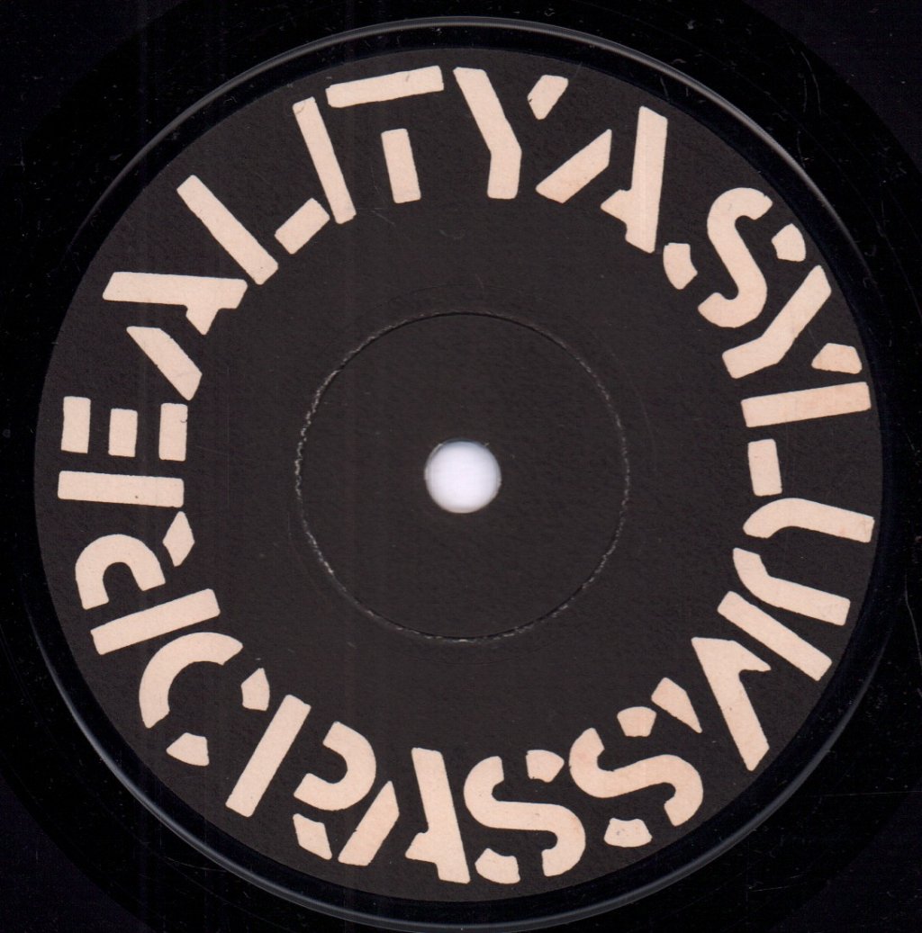 Crass - Reality Asylum - 7 Inch