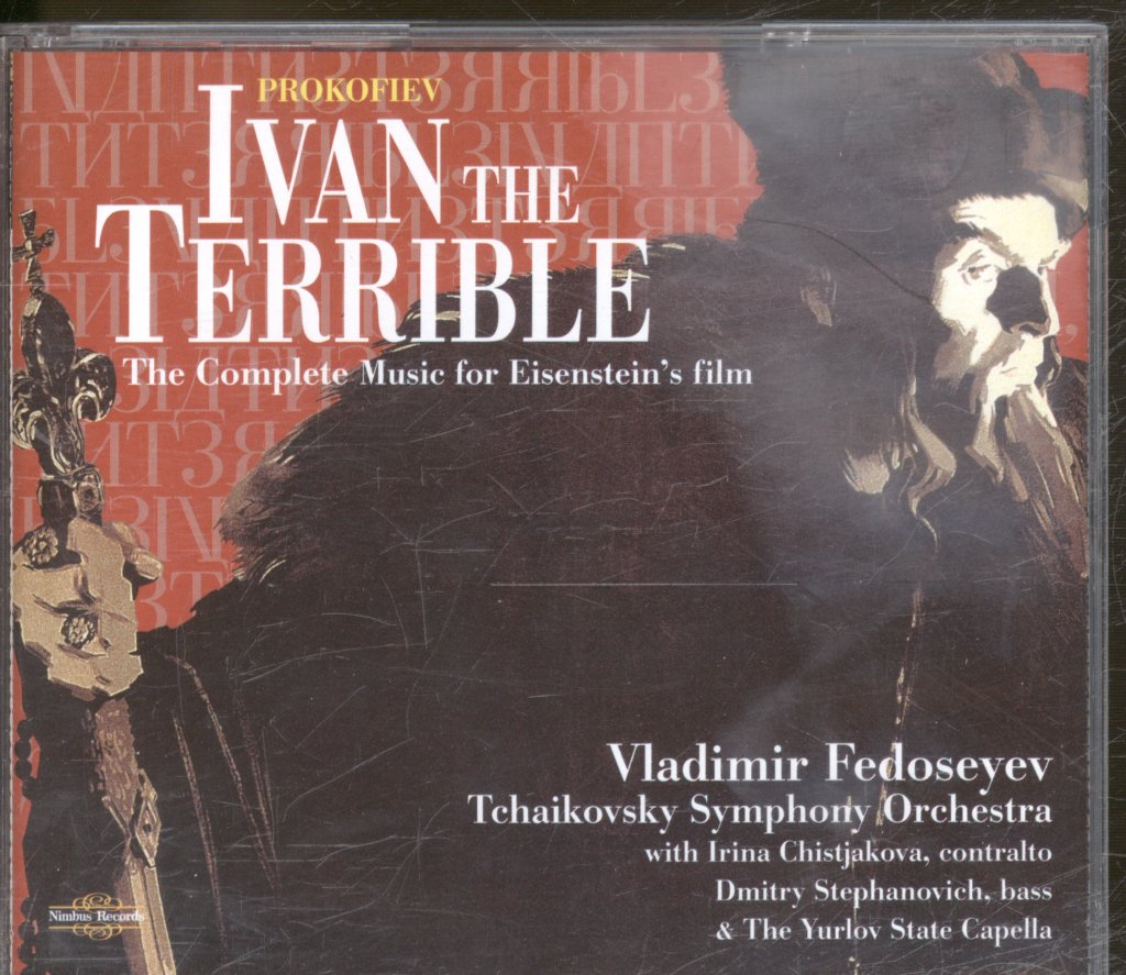 Vladimir Fedoseyev / Tchaikovsky Symphony Orchestra - Prokofiev - Ivan The Terrible (The Complete Music For Eisenstein's Film) - Double Cd