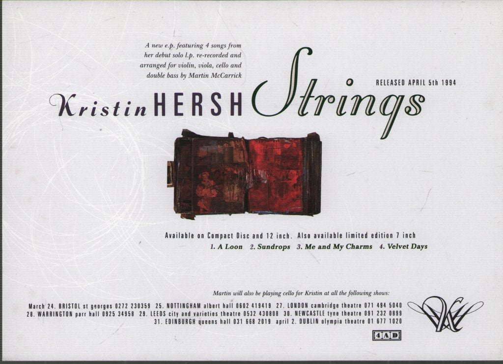 Kristin Hersh - Strings - Flyer