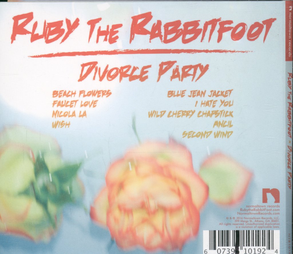Ruby The Rabbitfoot - Divorce Party - Cd