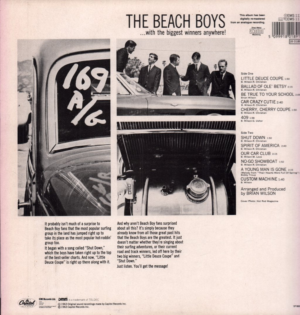 Beach Boys - Little Deuce Coupe - Lp