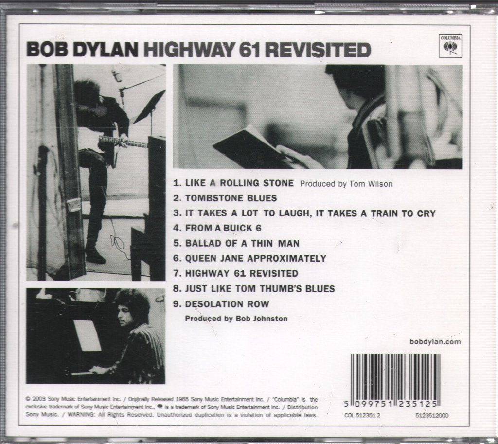 Bob Dylan - Highway 61 Revisited - Cd