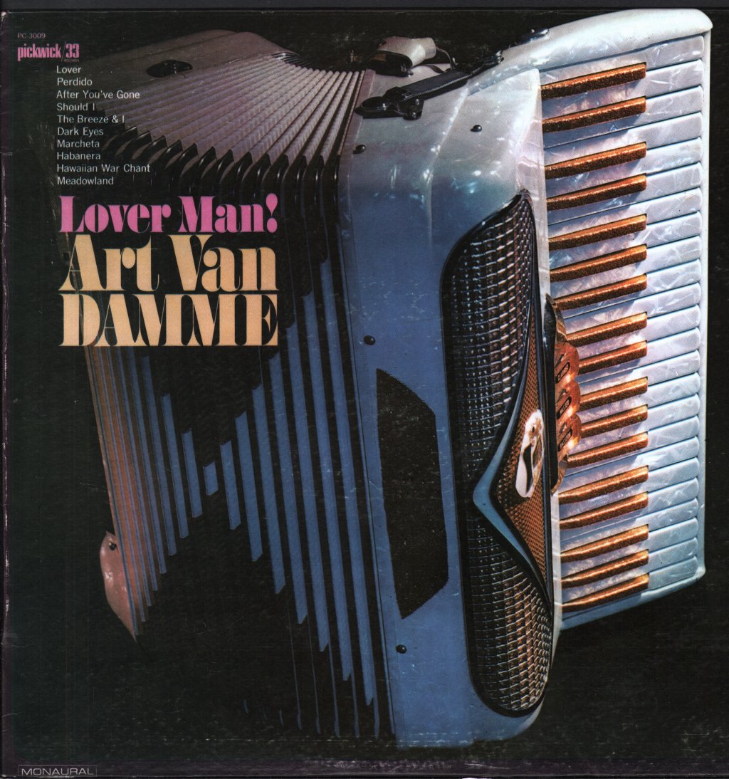 Art Van Damme - Lover Man! - Lp