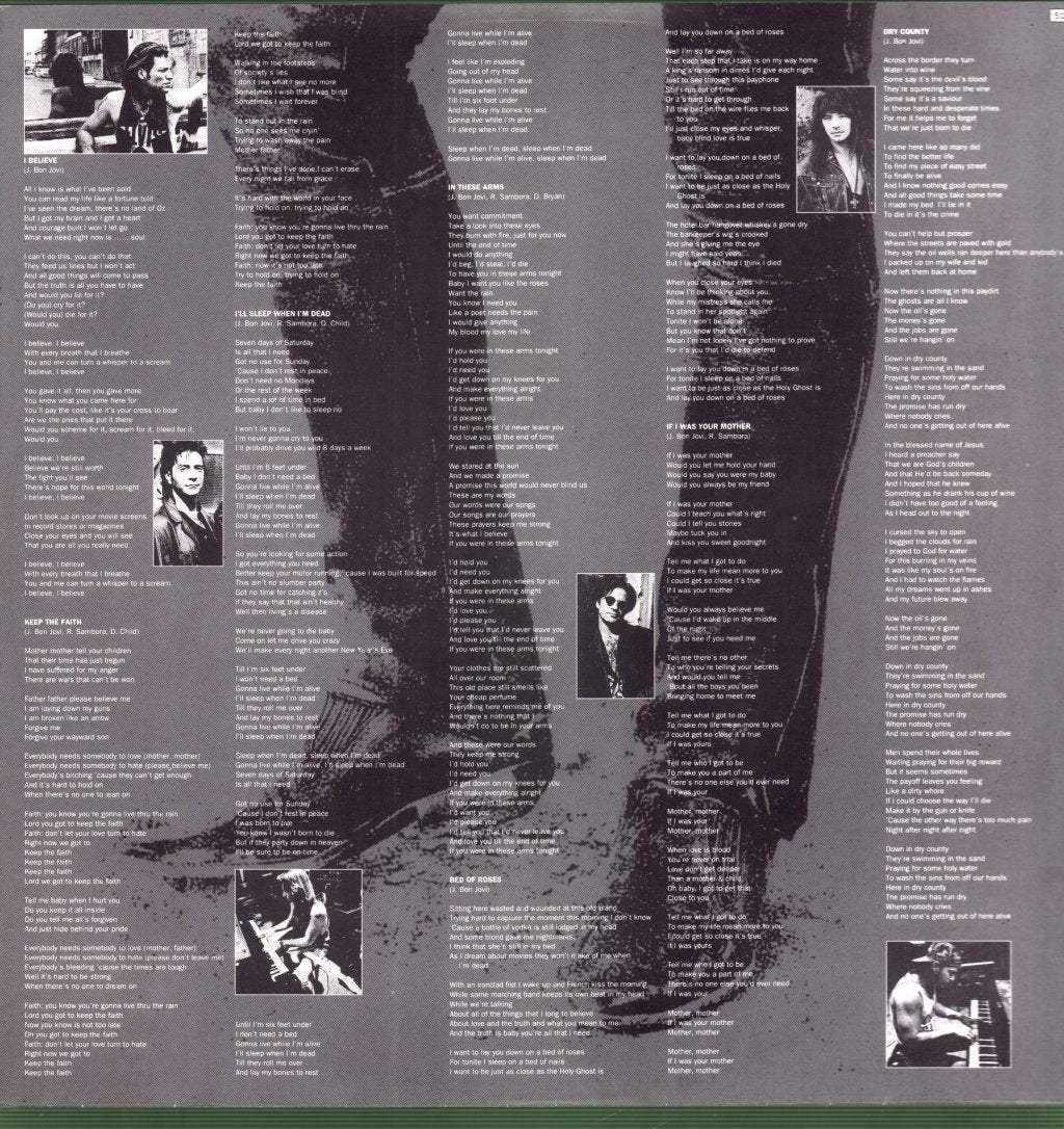 Bon Jovi - Keep The Faith - Lp